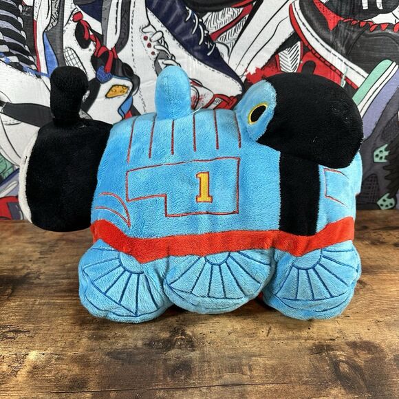 Thomas The Tank Engine Pillow Pet Large 17" Full Size Plush Stuffed Animal Blue - Picture 10 of 16